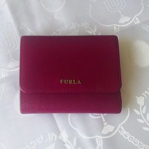 Furla Babylon Tri-fold Ruby Wallet